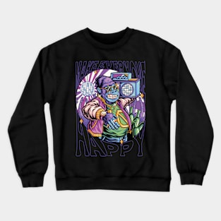 HIP HOP DJ APE Crewneck Sweatshirt